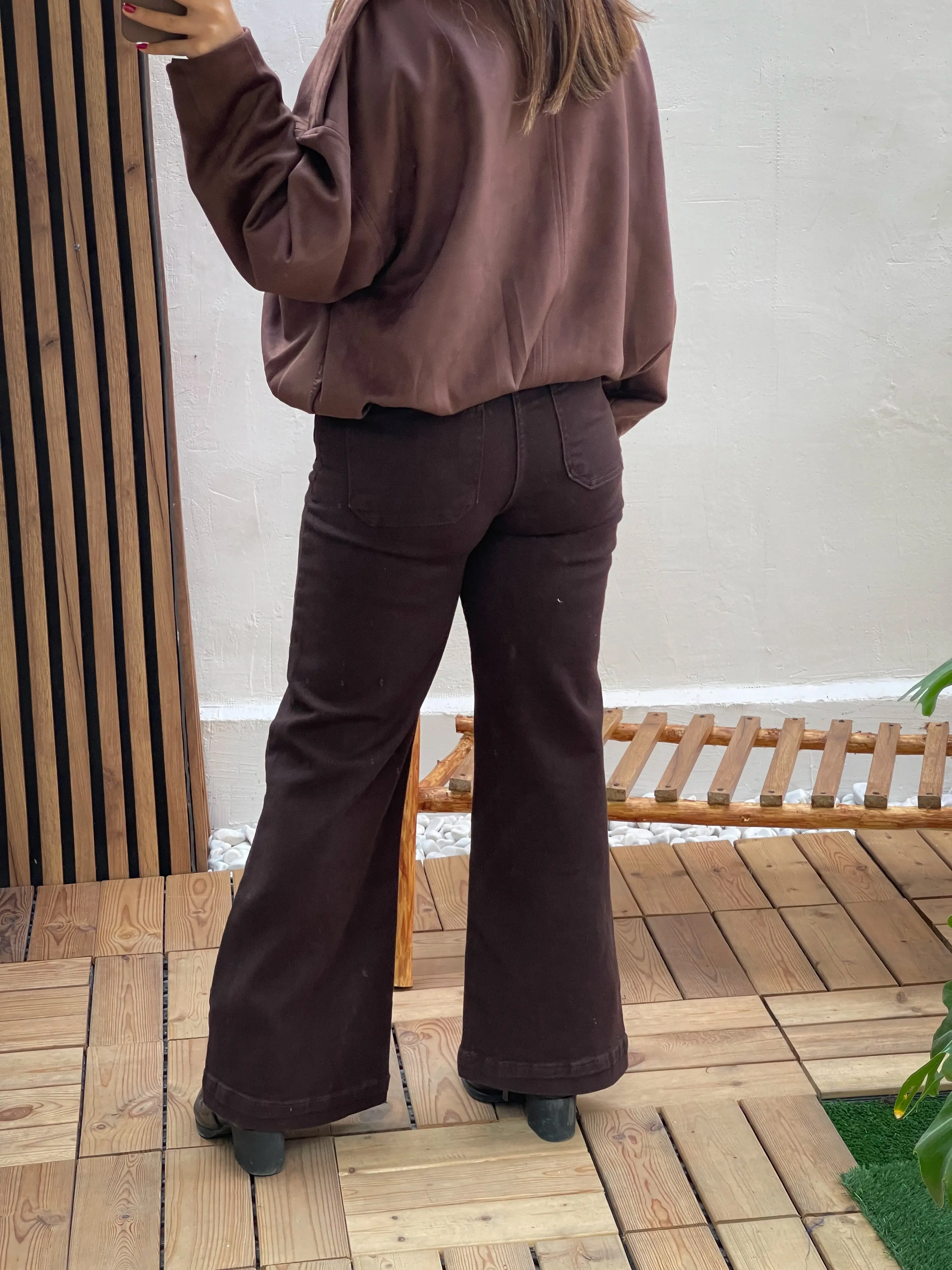 شلوار جین دو جیب طرح زارا